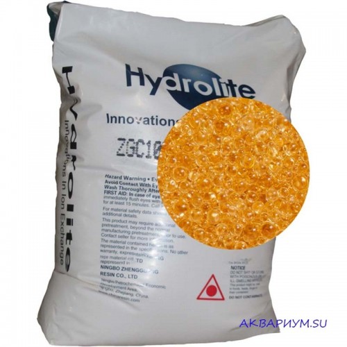 Наполнитель для фильтров-умягчителей Катионит Hydrolite ZGC107FD (1 мешок 25 л)